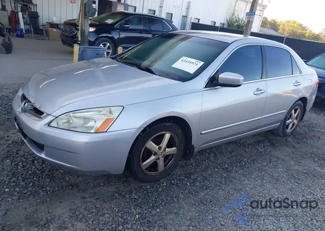 2003 Honda Accord 2.4 Ex from USA, damaged, VIN 1HGCM56663A049116